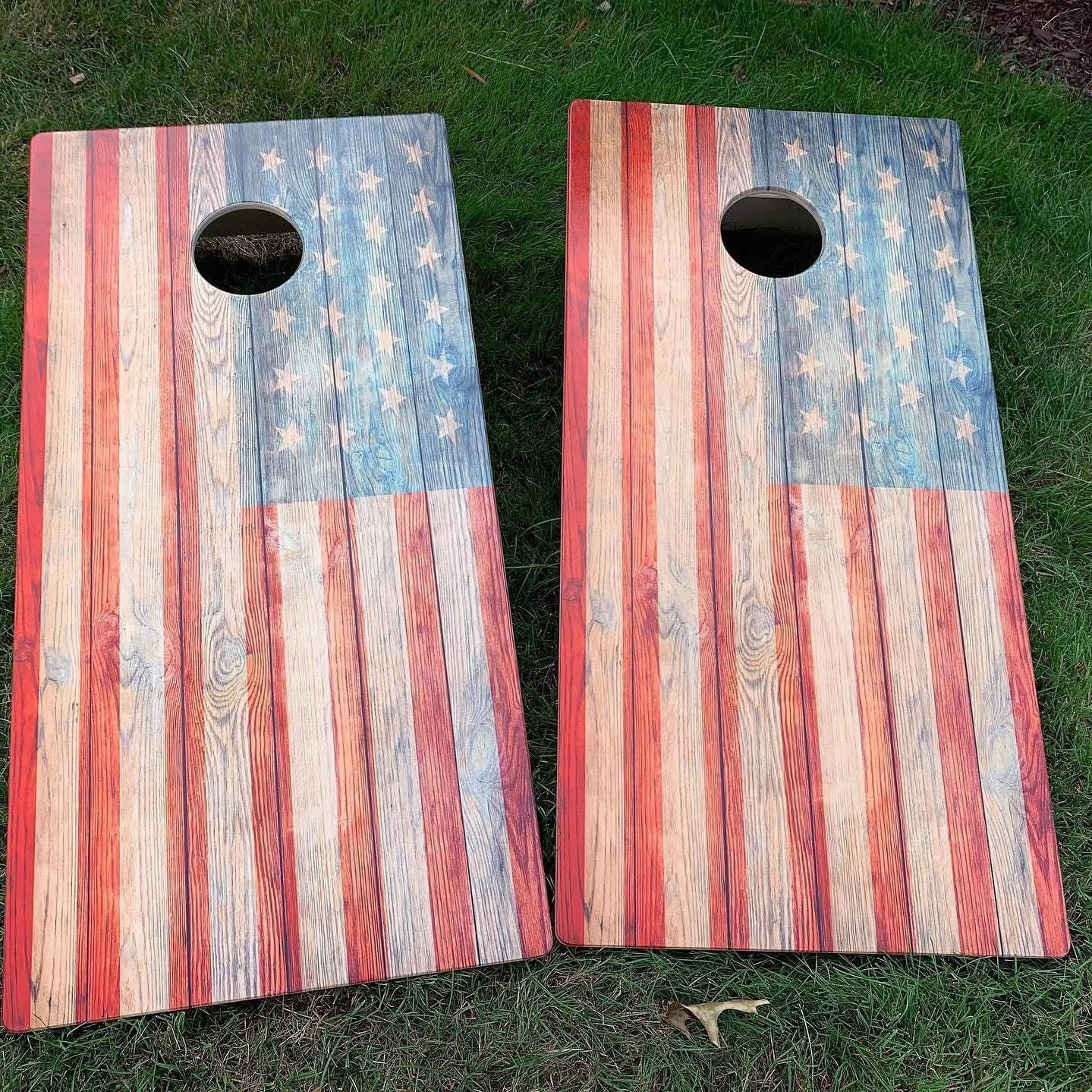 American Flag Boards