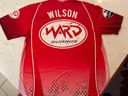 NY Cornhole Pro Jersey (Red)