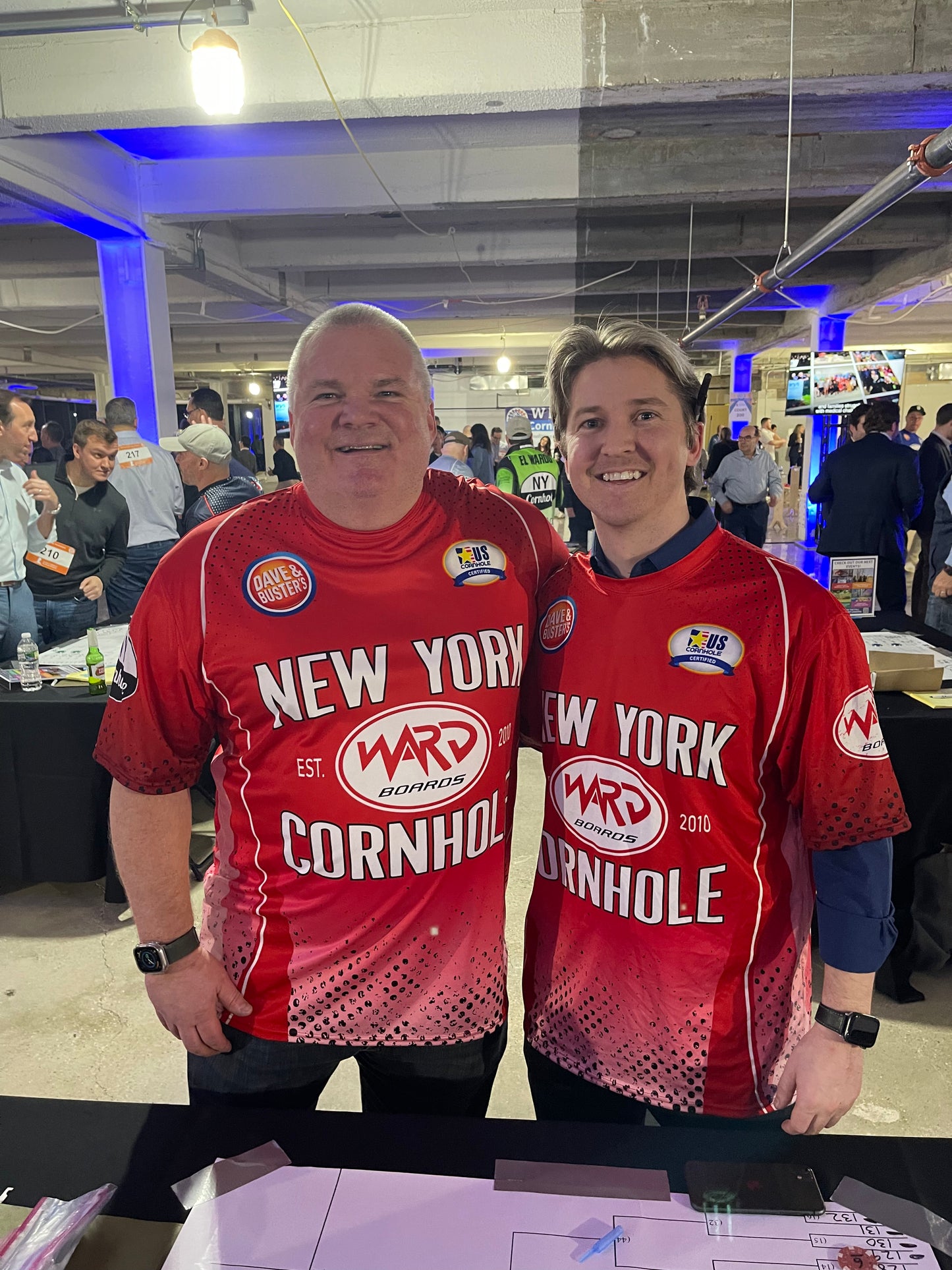 NY Cornhole Pro Jersey (Red)