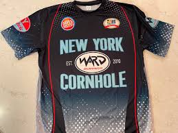 NY Cornhole Pro Jersey (Blue)